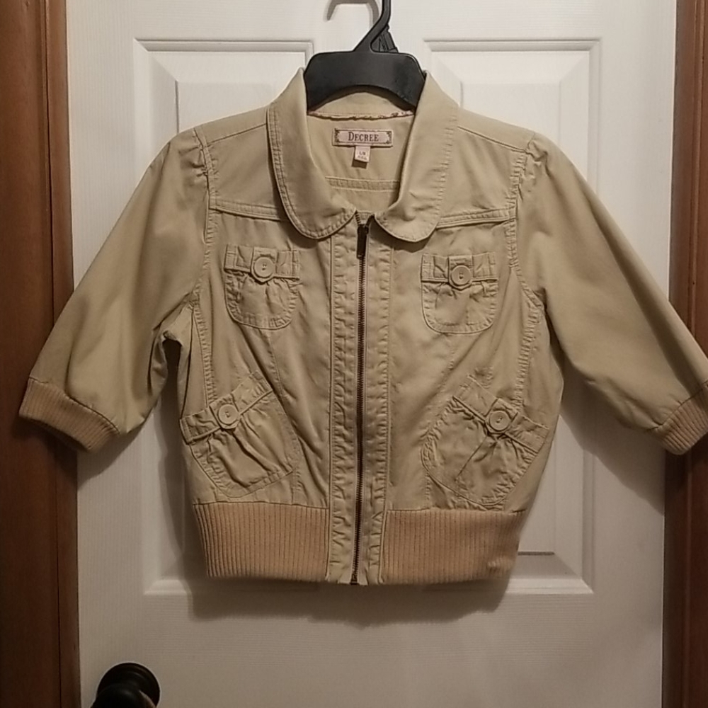 Decree Junior Crop Jacket - image 1